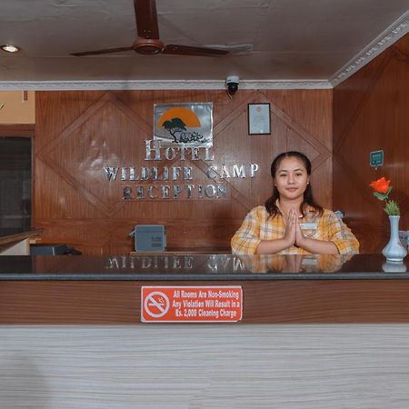 Hotel Wildlife Camp Sauraha Eksteriør billede